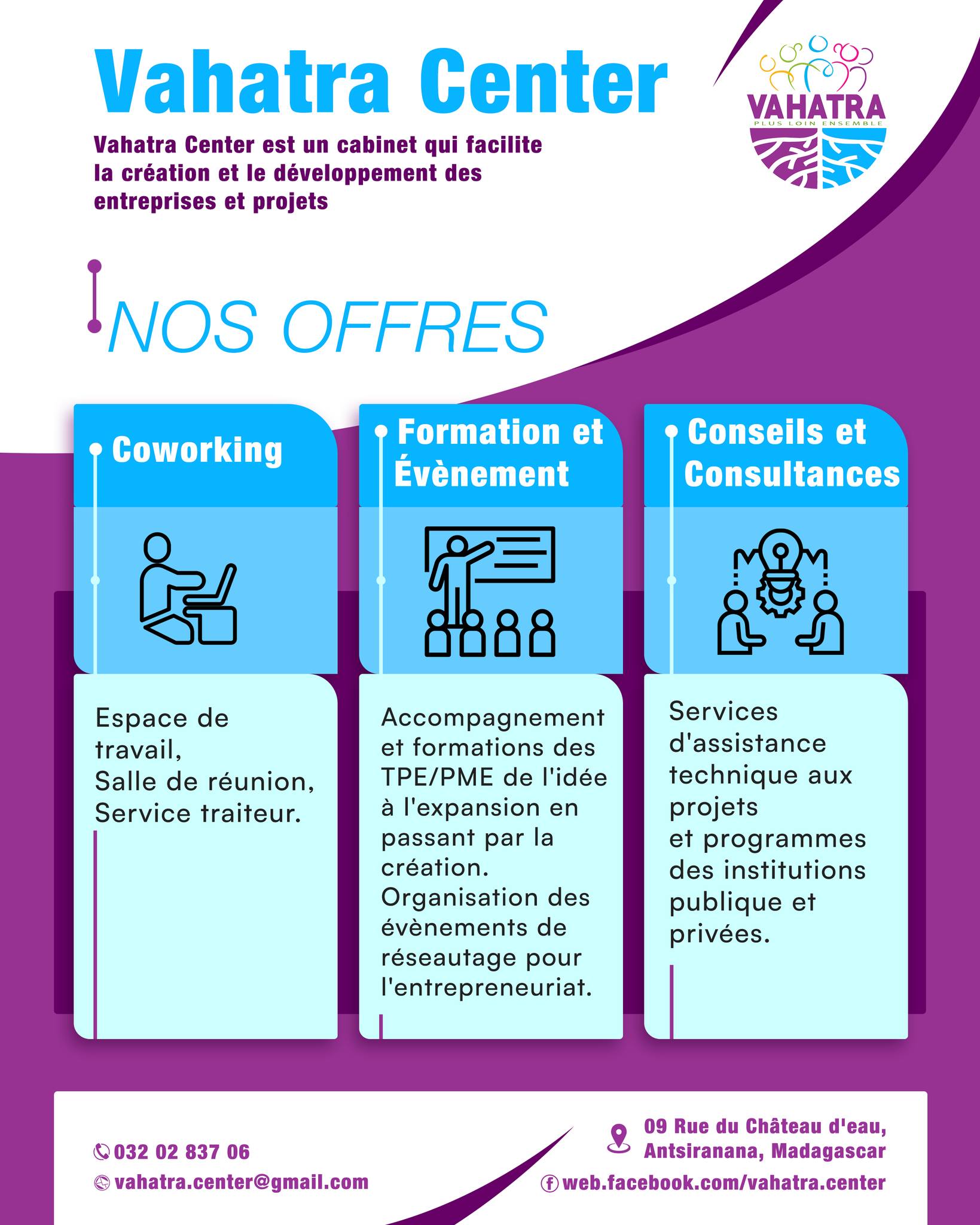 Les offres_Vahatra center