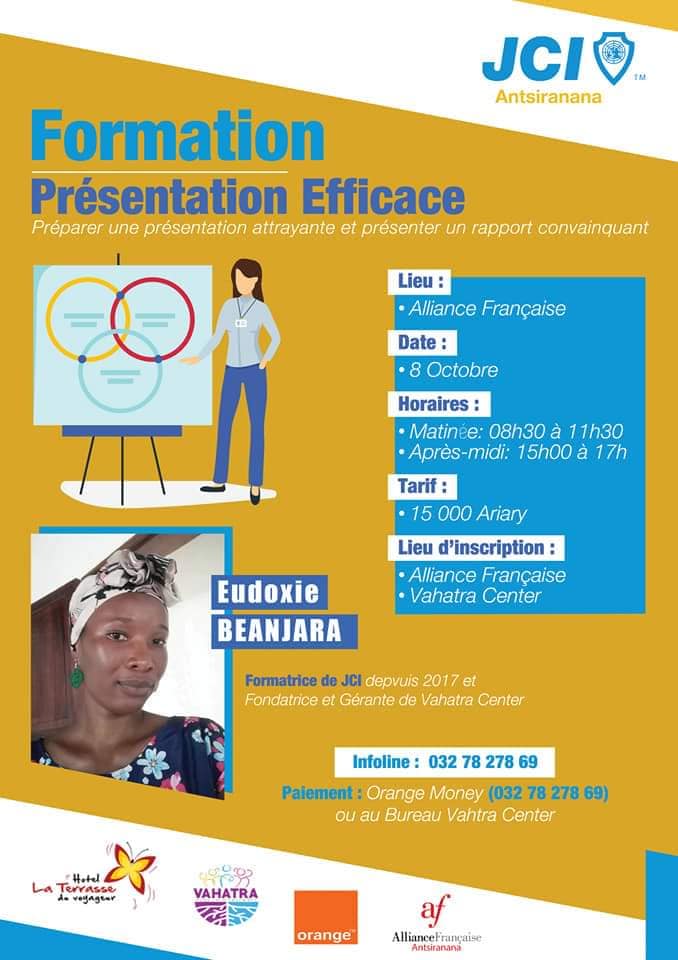 Présentation efficace_Vahatra center
